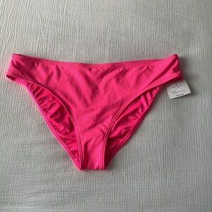 NWT Kate spade bikini bottom hot pink XL
